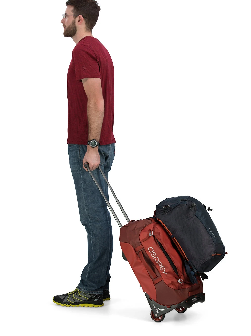 Osprey Rolling Transporter Wheeled Duffel 40L - Image 5